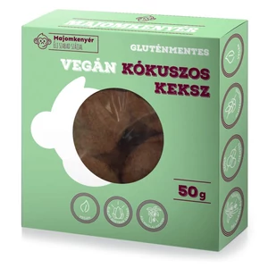 Majomkenyér vegán kókuszos keksz 50g