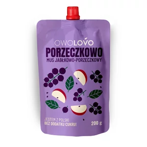 Owolovo 100% alma-feketeribizli gyümölcspüré 200g