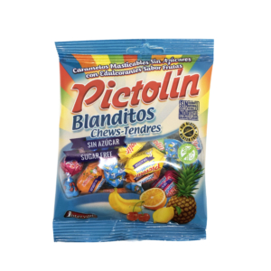 Pictolin cukormentes blanditos gyümölcsös puhakaramell 65g