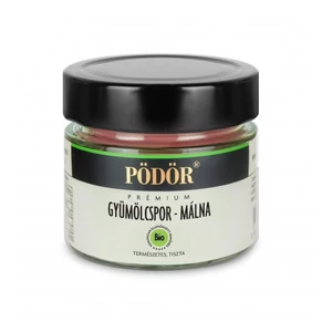 Pödör bio gyümölcspor - málna 100g
