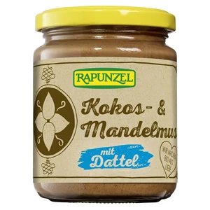 Rapunzel bio kókusz mandula krém datolyával 250g