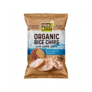 Rice Up bio barna rizs chips hajdinával és amaránttal 25g