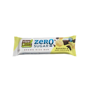 Rice Up Zero Sugar gluténmentes rizsszelet banános étcsokoládéval 18g