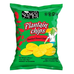 Samai Plantain főzőbanán chips - édes chilis 75g