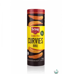 Schär Curvies Original gluténmentes BBQ chips 170g