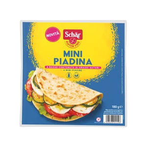 Schär mini piadina - gluténmentes tortilla 180g