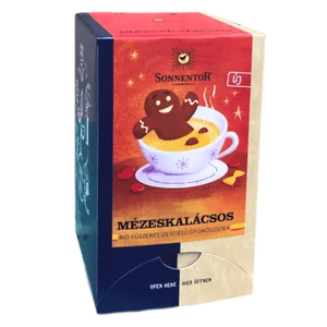 Sonnentor bio mézeskalács fűszeres gyümölcstea - 18filter 32g