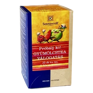 Sonnentor bio Próbáld ki gyümölcstea válogatás - 20 filter 49,4g