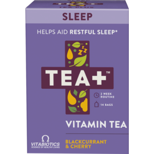 TEA+ feketeribizli és cseresznye megnyugtató alvás tea - 14 filter 28g