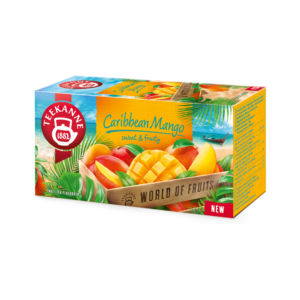 Teekanne Caribbean mangó ízű gyümölcstea - 20 filter 45g