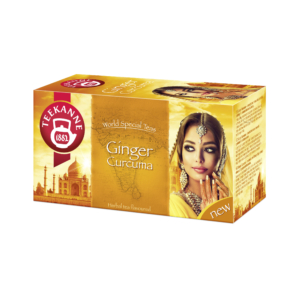 Teekanne Ginger Curcuma - gyömbéres kurkumás tea – 20 filter 35g