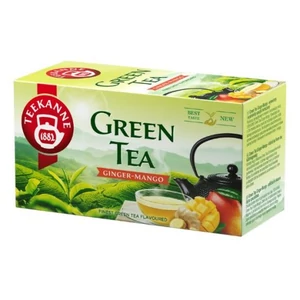 Teekanne Green Tea Ginger Mango zöld tea gyömbérrel és mangóval - 20 filter 35g