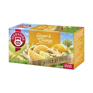 Teekanne Ginger Orange- gyömbéres narancsos gyümölcstea - 20 filter 45g