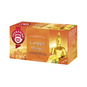 Teekanne Ginger Mango - mangó ízű gyümölcstea gyömbérrel - 20 filter 35g