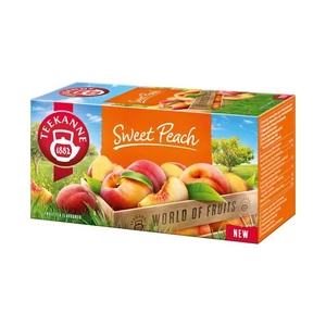 Teekanne Sweet Peach - őszibarackos gyümölcstea - 20 filter 45g