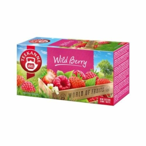 Teekanne Wild Berry - eper és málna ízű gyümölcstea - 20 filter 40g