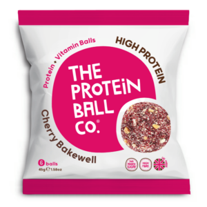 The Protein Ball Co. cseresznye és mandula protein golyók 45g