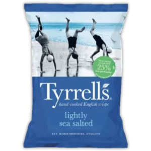 Tyrrell&#039;s burgonyachips - enyhén sós 150g