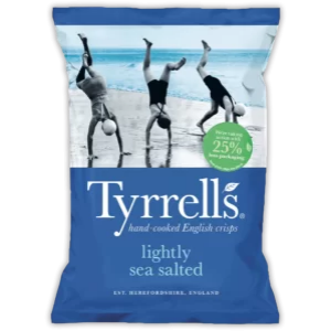 Tyrrell's burgonyachips - enyhén sós 150g