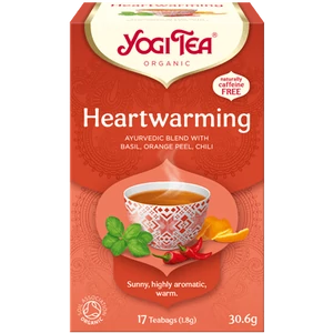 Yogi Tea Heartwarming - szívmelengető bio tea - 17 filter 30,6g