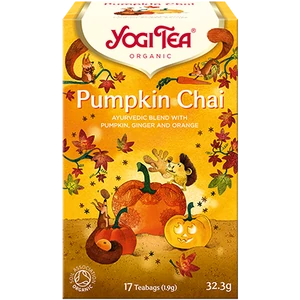 Yogi Tea Pumpkin Chai - sütőtökös bio tea - 17 filter 32,3g