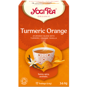 Yogi Tea Kurkuma Orange - kurkuma narancs bio tea - 17 filter 34g