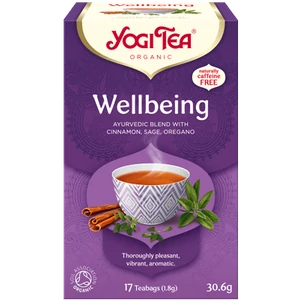 Yogi Tea Wellbeing - jó közérzet bio tea - 17 filter 30,6g