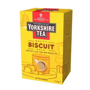 Yorkshire Tea Biscuit - fekete tea keksz ízesítéssel 40 filter 112 g