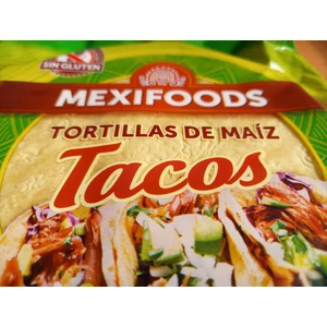 Mexifoods tortilla - kukoricás, gluténmentes 250g 