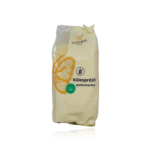 Natural gluténmentes kölesprézli 200g