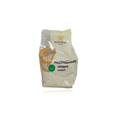Natural instant világos hajdinapehely 300g