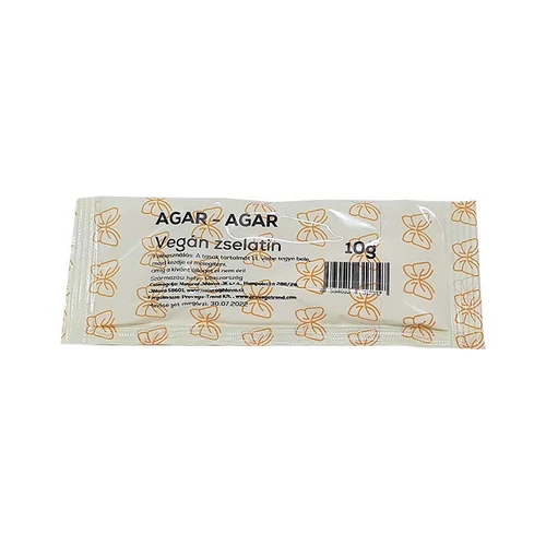 Natural vegan zselatin - agar-agar 10g