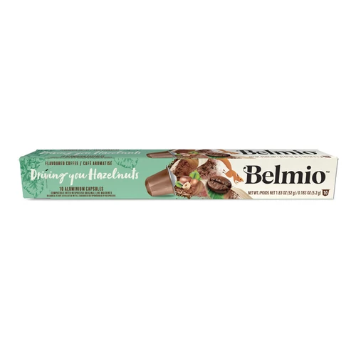 Belmio Driving you Hazelnuts kávékapszula - 10db 