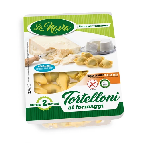 La Nova gluténmentes tortellini - sajtos 250g