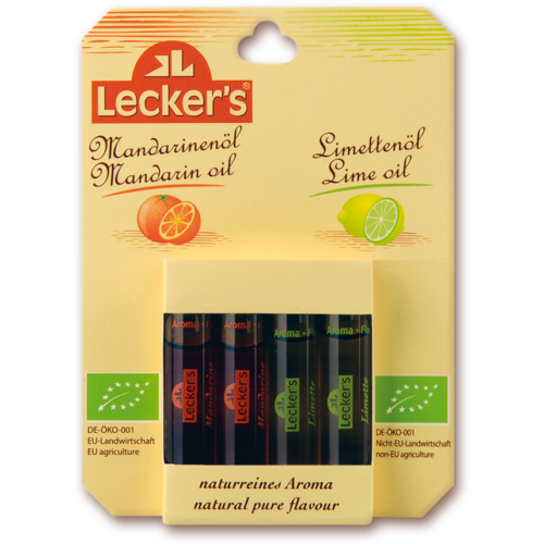 Lecker's bio mandarin és lime olaj 8ml