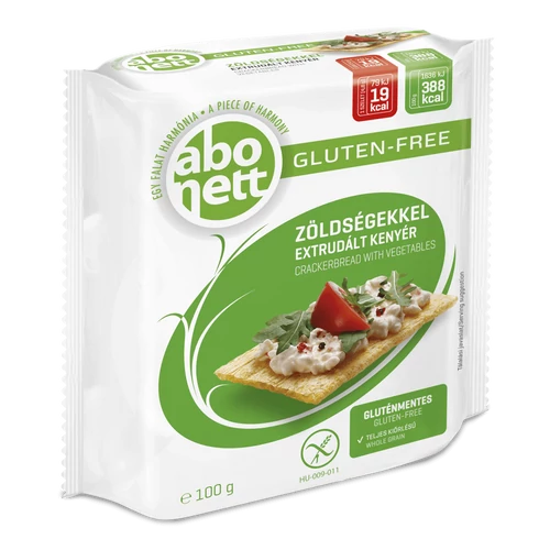 Abonett extrudált kenyér zöldségekkel 100g