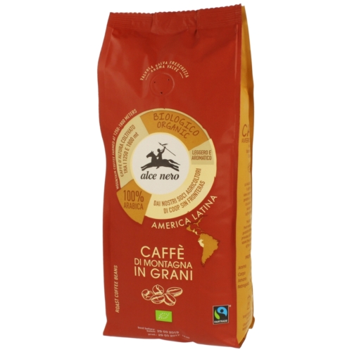 Alce Nero bio 100% arabica szemes kávé 500g