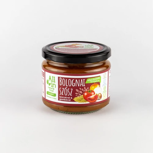 All in natural food bolognai szósz 250g