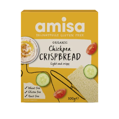 Amisa bio csicseriborsós kréker 100g