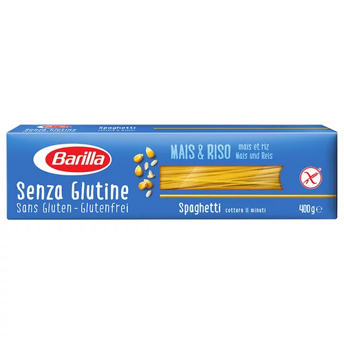 Barilla gluténmentes spagetti tészta 400g