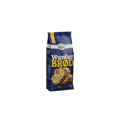 Bauckhof bio csodakenyér keverék - gluténmentes, vegán 600g