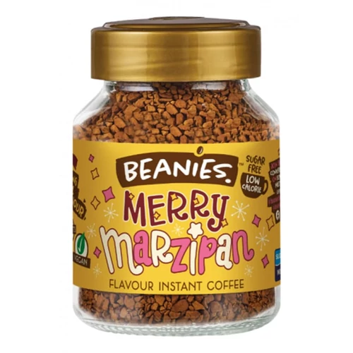 Beanies Merry Marzipan - marcipános instant kávé 50g