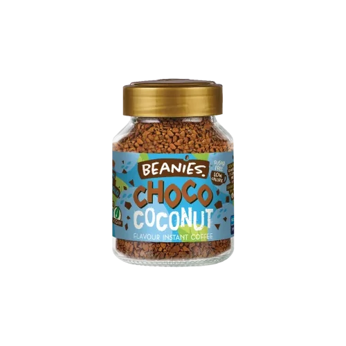 Beanies Choco Coconut - csokis kókuszos instant kávé 50g