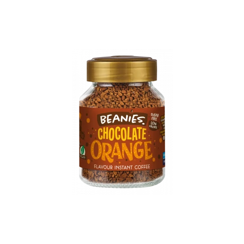 Beanies Chocolate Orange - csokoládés narancsos instant kávé 50g