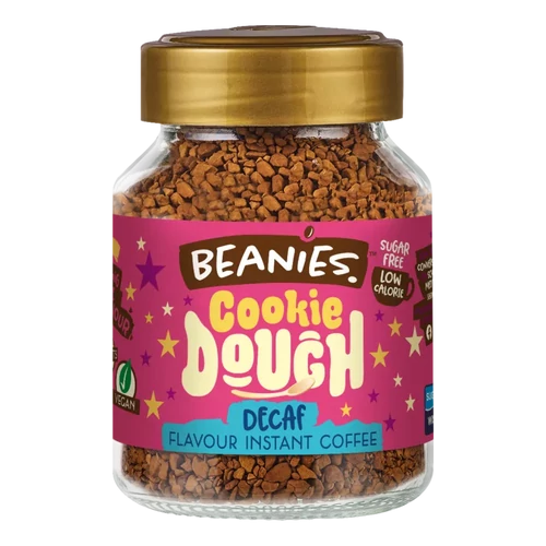 Beanies Cookie Dough - csokis süti koffeinmentes instant kávé 50g