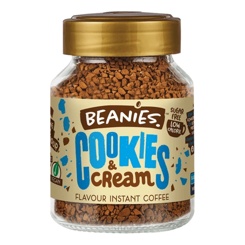 Beanies Cookies & Cream - krémes keksz instant kávé 50g