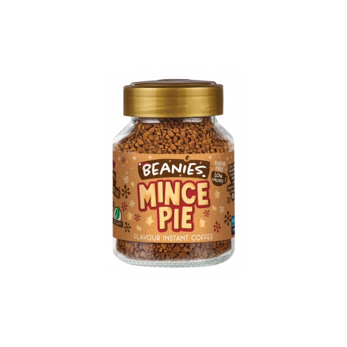 Beanies Mince Pie - gyümölcsös pite instant kávé 50g