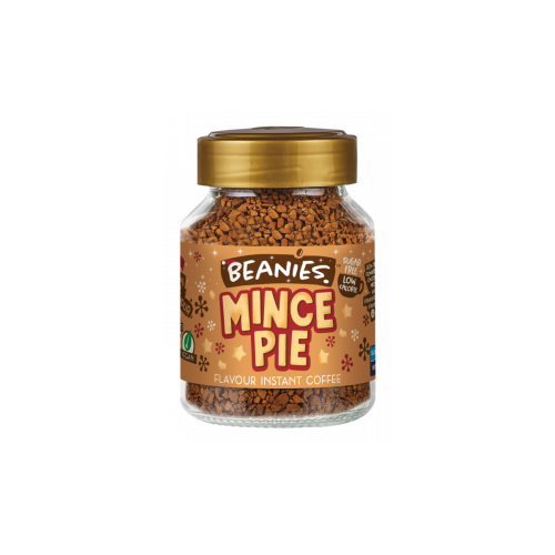 Beanies Mince Pie - gyümölcsös pite instant kávé 50g