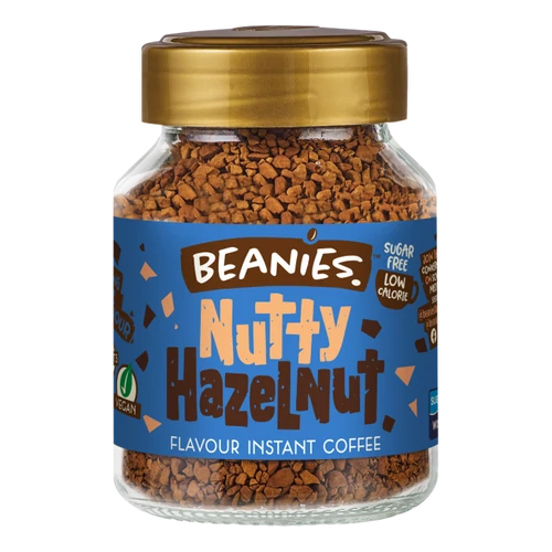 Beanies Nutty Hazelnut - mogyorós instant kávé 50g