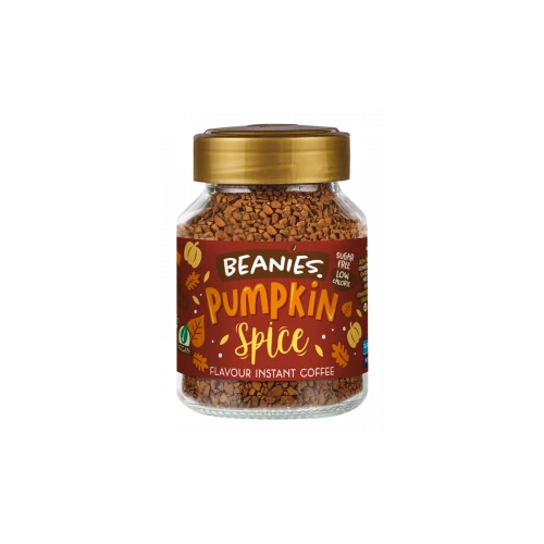 Beanies Pumpkin Spice - fűszeres-sütőtökös instant kávé 50g